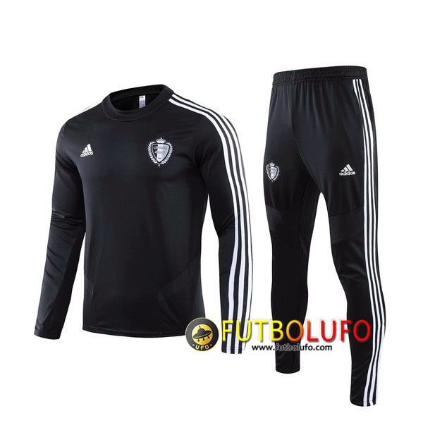 Chandal del Belgica Negro 2019 2020 Sudadera + Pantalones