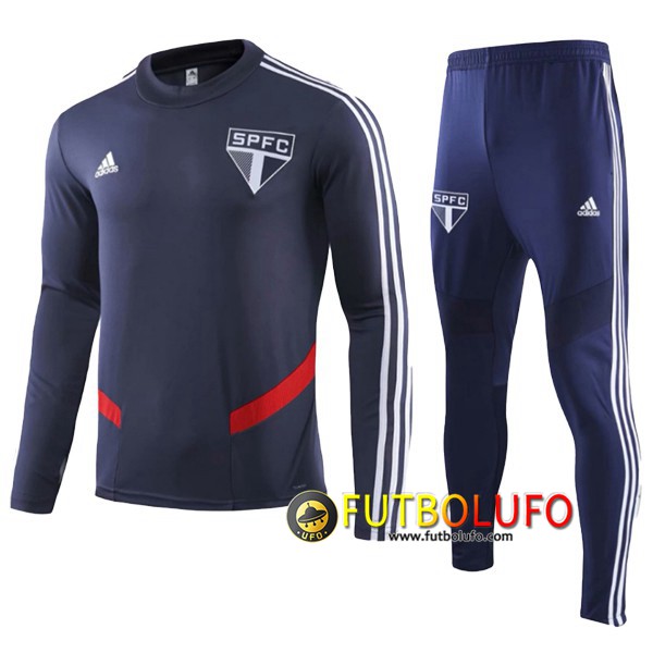 Chandal del Sao Paulo FC Ninos Azul Real 2019/2020 Sudadera + Pantalones