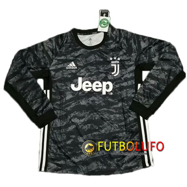 Camiseta del Juventus Portero Manga Larga Negro 2019/2020