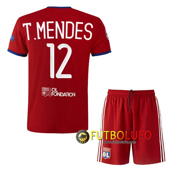 Camiseta Futbol Lyon OL (T.MENDES 12) Ninos Tercera 2019/2020