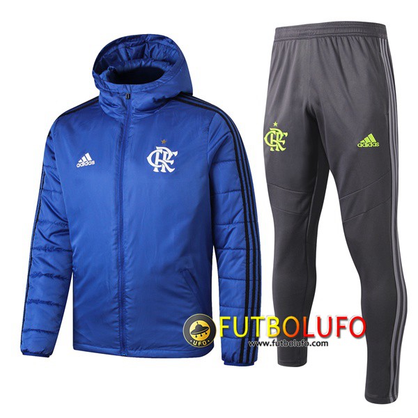 Chaqueta De Plumas Flamengo Hombre Azul 2019 2020