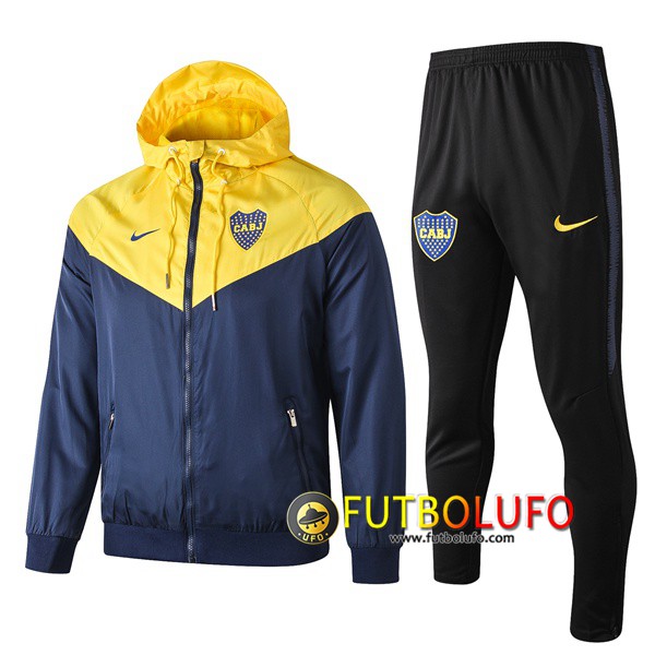 Chandal del Boca Juniors Amarillo 2019 2020 Rompevientos + Pantalones