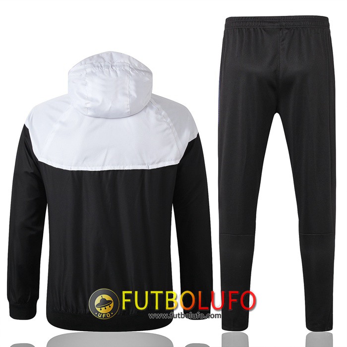 Nueva Chandal del Corinthians Blanco Negro 2019 2020 Rompevientos + Pantalones