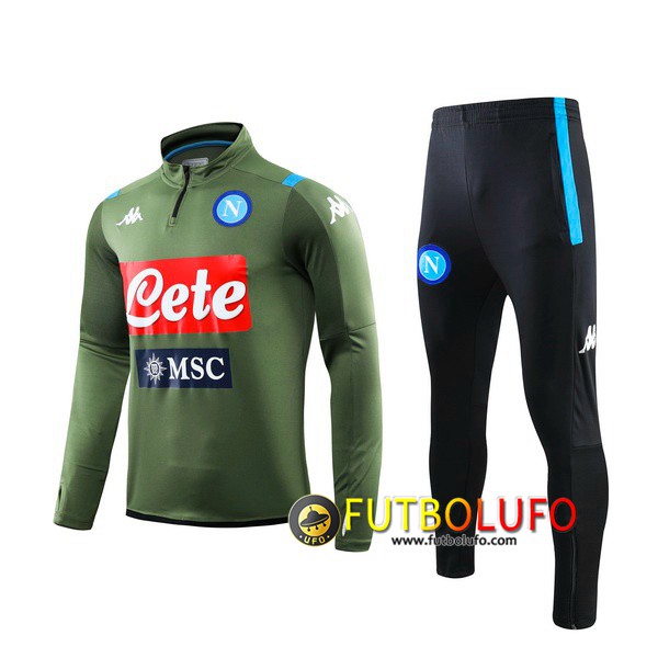 Chandal del SSC Napoli Verde Oscuro 2019 2020 Sudadera + Pantalones