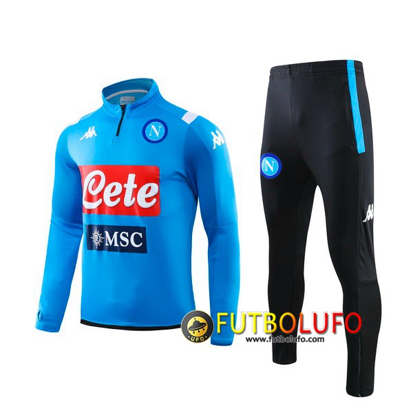 Chandal del SSC Napoli Azul 2019 2020 Sudadera + Pantalones