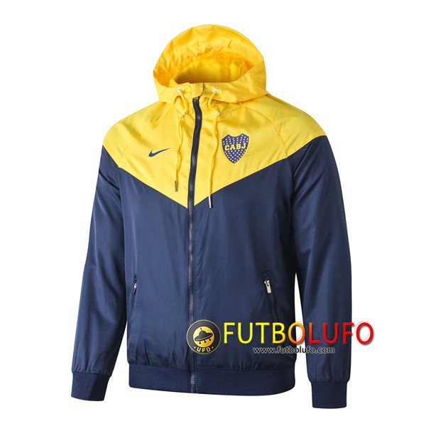 Chaqueta Futbol Rompevientos Boca Juniors Amarillo 2019 2020
