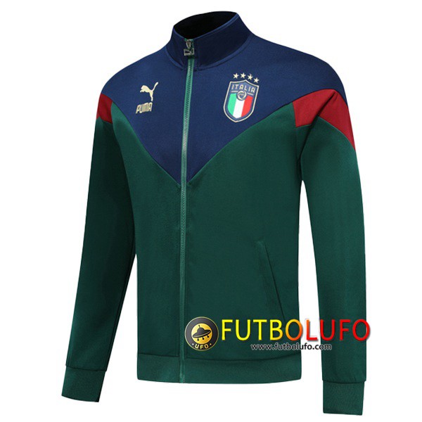 Chaqueta Futbol Italia Verde 2019 2020