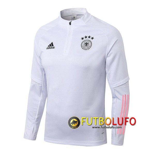 Sudadera de entrenamiento Alemania Blanco Gris 2019/2020