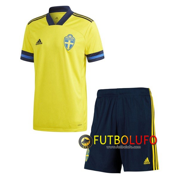 Primera Camiseta de Suecia Ninos 2020/2021