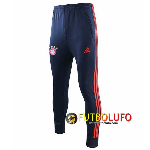 Pantalones Entrenamiento Bayern Munich Azul Naranja 2019 2020