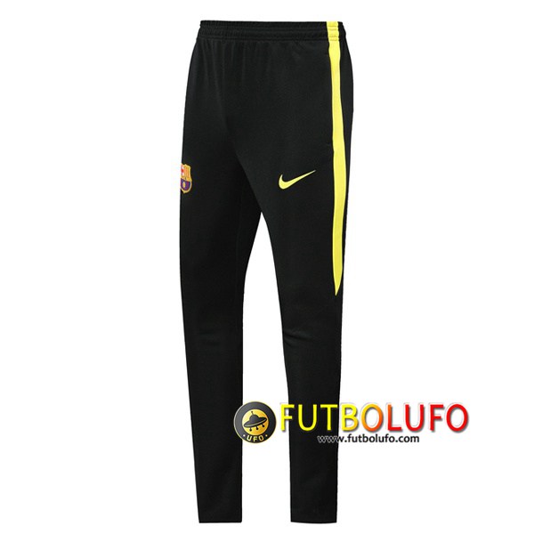 Pantalones Entrenamiento FC Barcelona Negro Amarillo 2019 2020