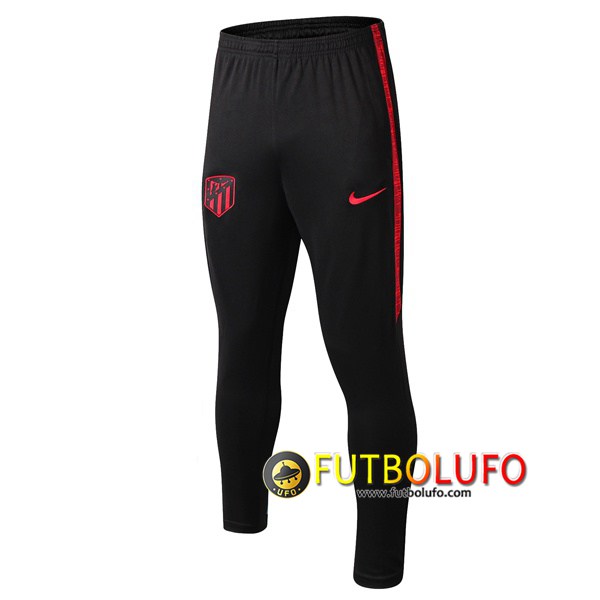 Pantalones Entrenamiento Atletico Madrid Negro Roja 2019 2020