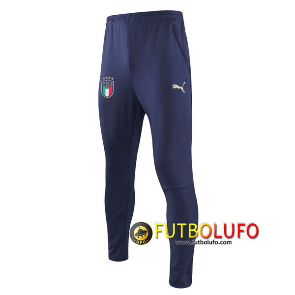 Pantalones Entrenamiento Italia Azul 2019 2020