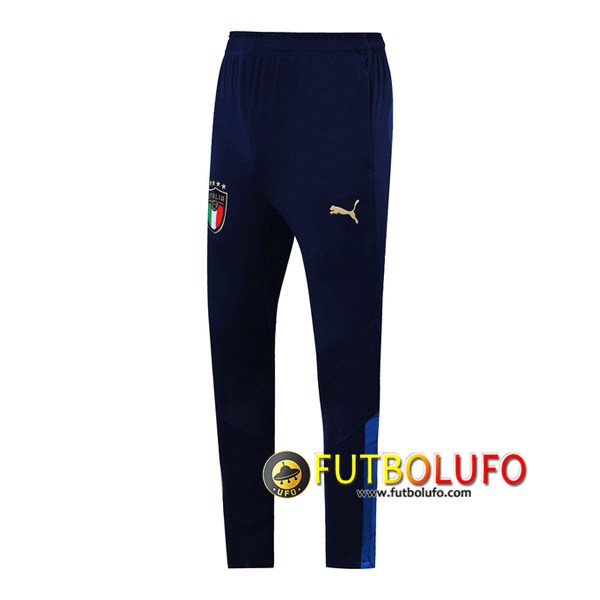 Pantalones Entrenamiento Italia Azul Real 2019 2020