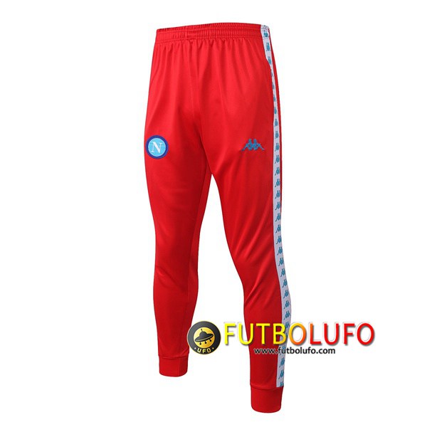 Pantalones Entrenamiento SSC Napoli Roja 2019 2020