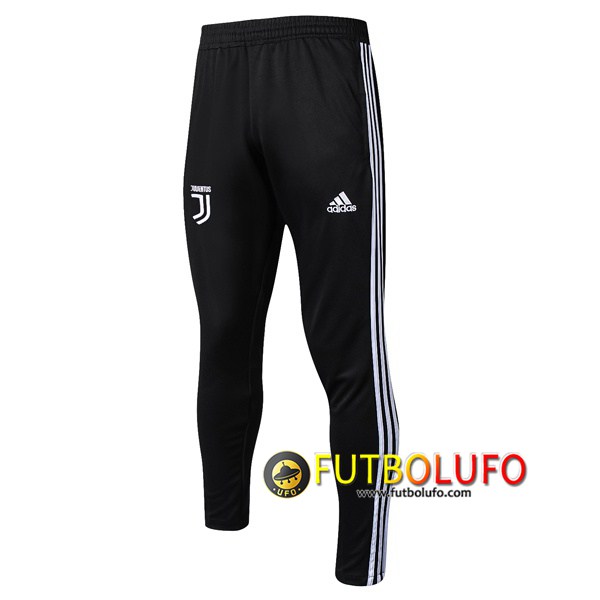 Pantalones Entrenamiento Juventus Negro Blanco 2019 2020
