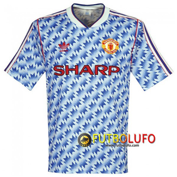Camiseta Futbol Manchester United Segunda 1990/1992