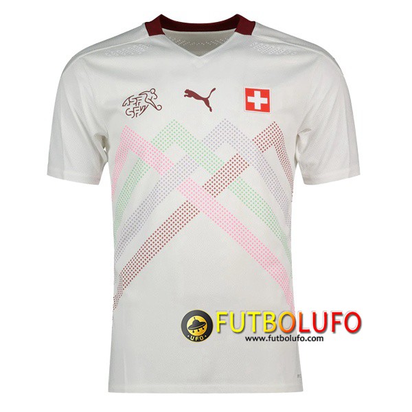 Segunda Camiseta Futbol Suiza UEFA Euro 2020