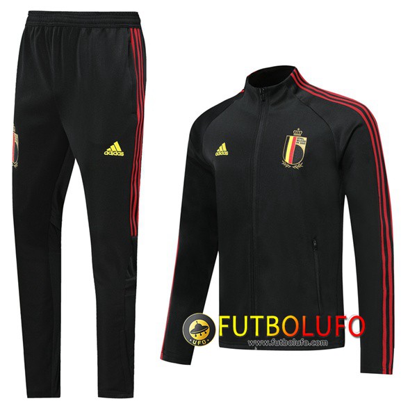 Chandal del Belgica Negro 2019 2020 Chaqueta + Pantalones