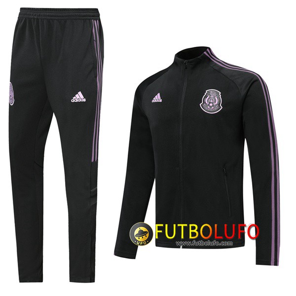 Chandal del Mexico Negro Purpura 2019 2020 Chaqueta + Pantalones