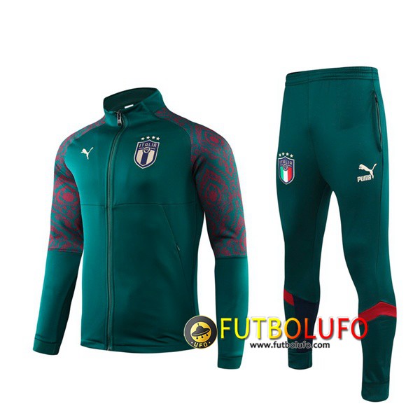 Chandal del Italia Verde 2019 2020 Chaqueta + Pantalones