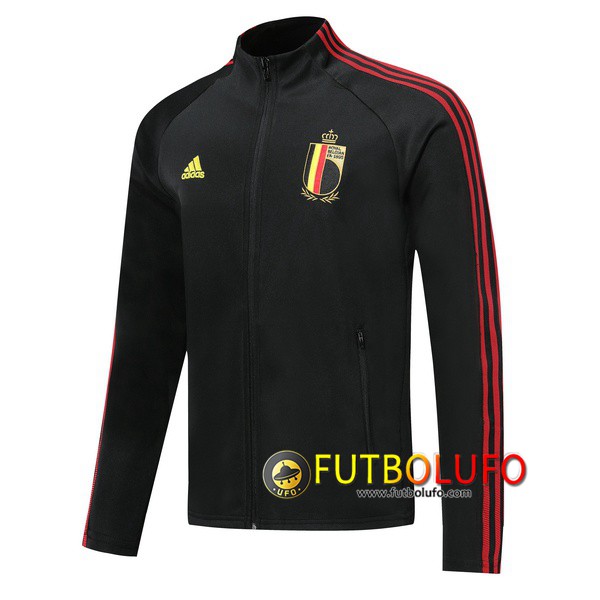 Chaqueta Futbol Belgica Negro 2019 2020