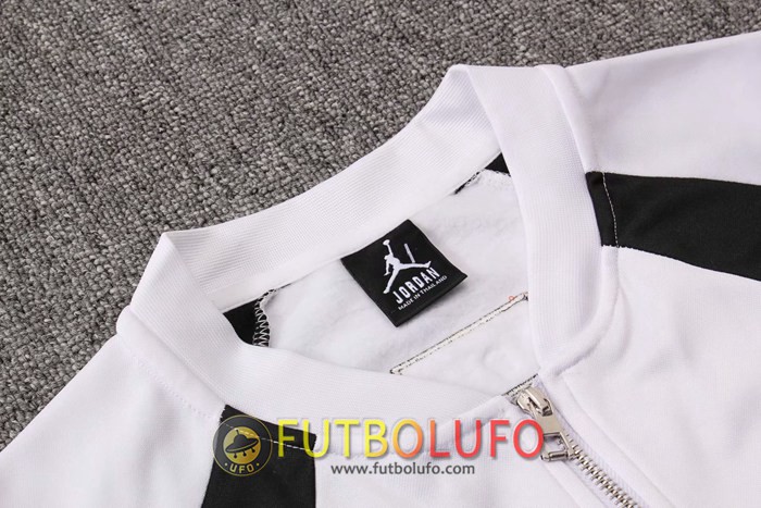 Nueva Chandal Futbol PSG Jordan Blanco Negro 2019 2020 Chaqueta + Pantalones