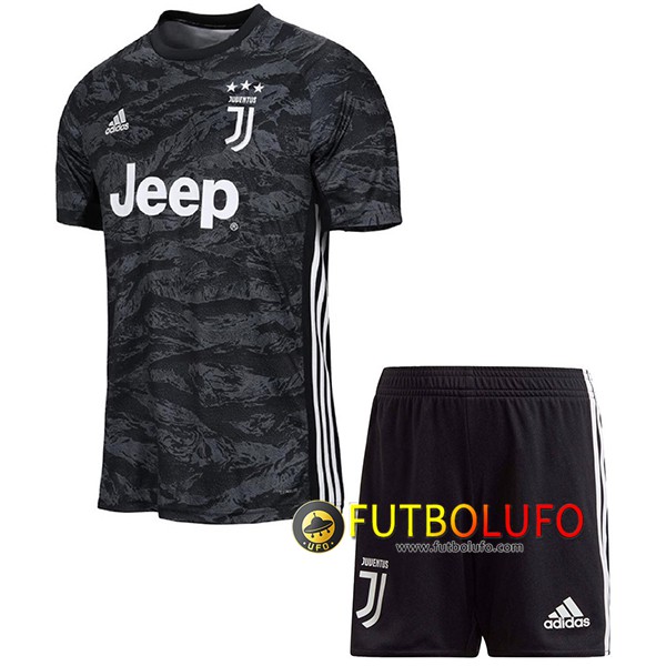 Camiseta Juventus Ninos Portero 2019/2020 + Pantalones Cortos