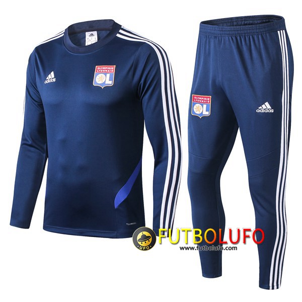 Chandal del Lyon OL Azul 2019/2020 Sudadera + Pantalones