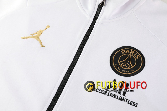 Nueva Chandal del Pairis PSG Jordan Blanco 2020 2021 Chaqueta + Pantalones