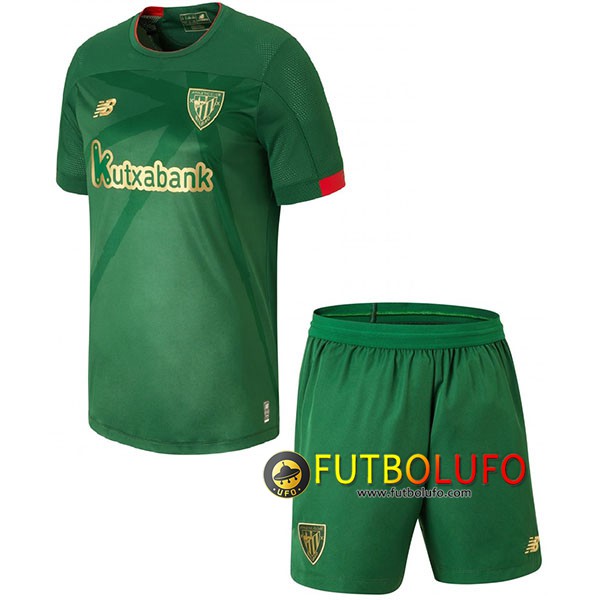 Segunda Camiseta Athletic Bilbao Ninos 2019/2020 + Pantalones Cortos