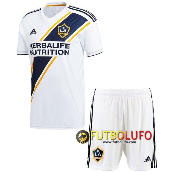 Primera Camiseta LA Galaxy Ninos 2019/2020 + Pantalones Cortos