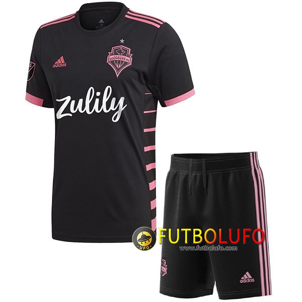 Segunda Camiseta Seattle Sounders Ninos 2019/2020 + Pantalones Cortos