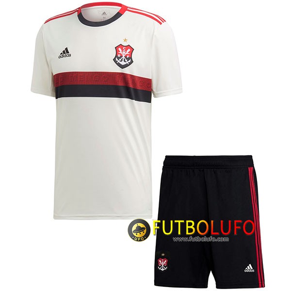 Segunda Camiseta Flamengo Ninos 2019/2020 + Pantalones Cortos