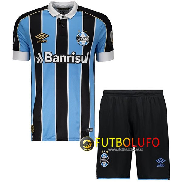 Primera Camiseta Grêmio Ninos 2019/2020 + Pantalones Cortos
