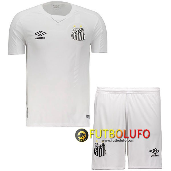 Primera Camiseta Santos FC Ninos 2019/2020 + Pantalones Cortos