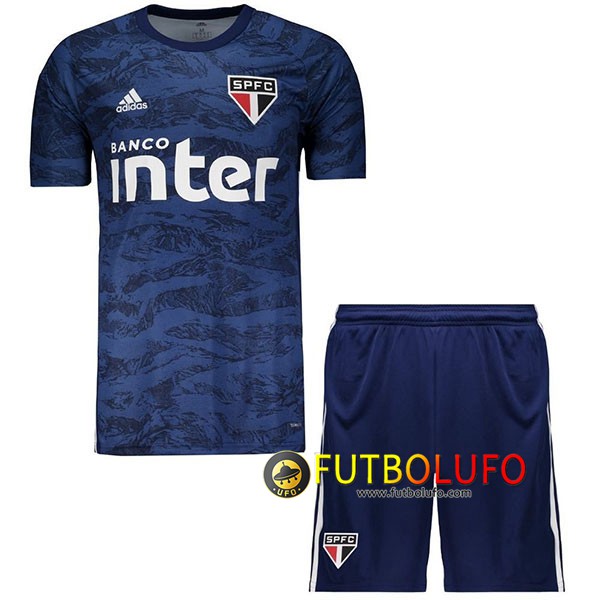 Camiseta Sao Paulo FC Ninos Portero Azul 2019/2020 + Pantalones Cortos