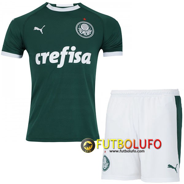 Primera Camiseta Palmeiras Ninos 2019/2020 + Pantalones Cortos