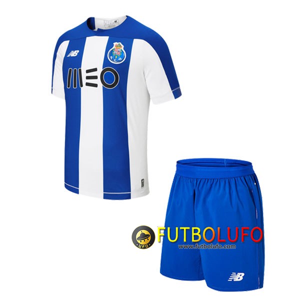 Primera Camiseta FC Porto Ninos 2019/2020 + Pantalones Cortos