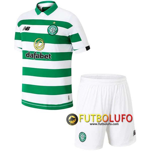 Primera Camiseta Celtic FC Ninos 2019/2020 + Pantalones Cortos