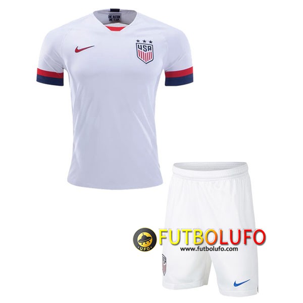Primera Camiseta Estados Unidos 2019/2020 + Pantalones Cortos