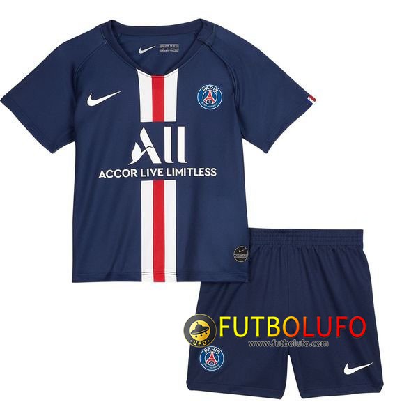 Primera Camiseta PSG Ninos 2019/2020 + Pantalones Cortos