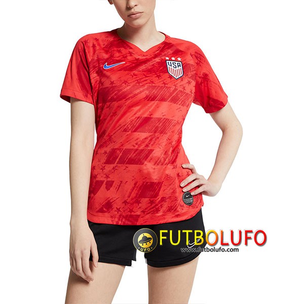 Segunda Camiseta de Estados Unidos Mujer Copa Mundial 2019