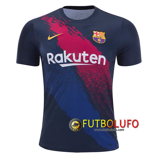 Camiseta Entrenamiento FC Barcelona Negro Roja 2019/2020