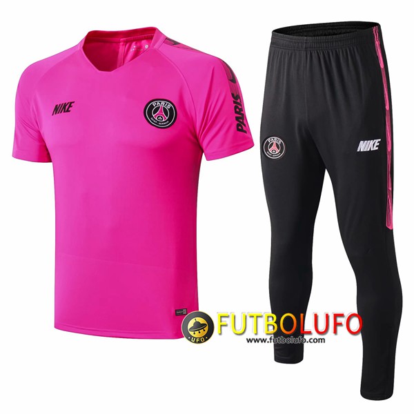 Camiseta Entrenamiento Traje PSG + Pantalones Rosa 2019/2020