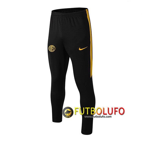 Pantalones Entrenamiento Inter Milan Negro/Amarillo 2019 2020