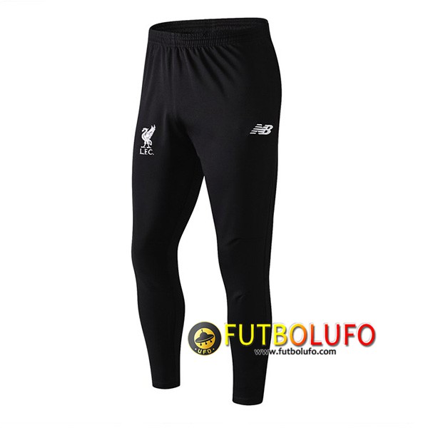 Pantalones Entrenamiento FC Liverpool Negro/Blanco 2019 2020