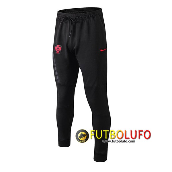 Pantalones Entrenamiento Portugal Negro 2019 2020
