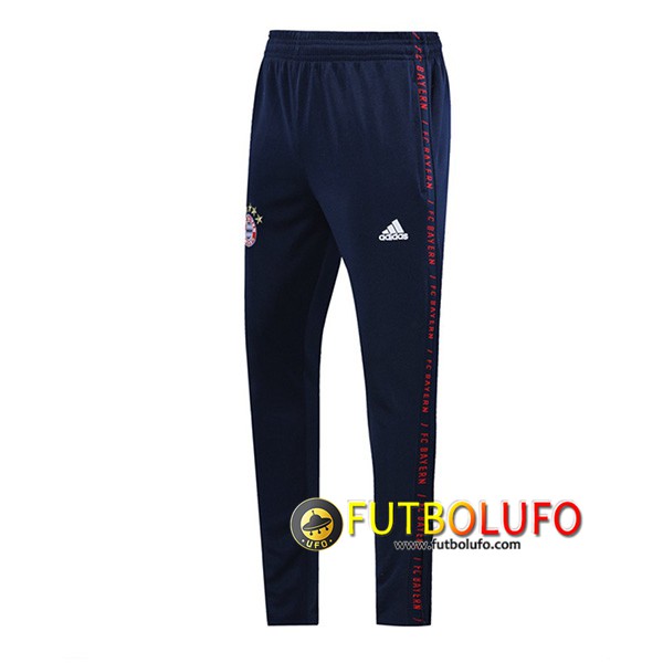 Pantalones Entrenamiento Bayern Munich Azul Oscuro 2019 2020
