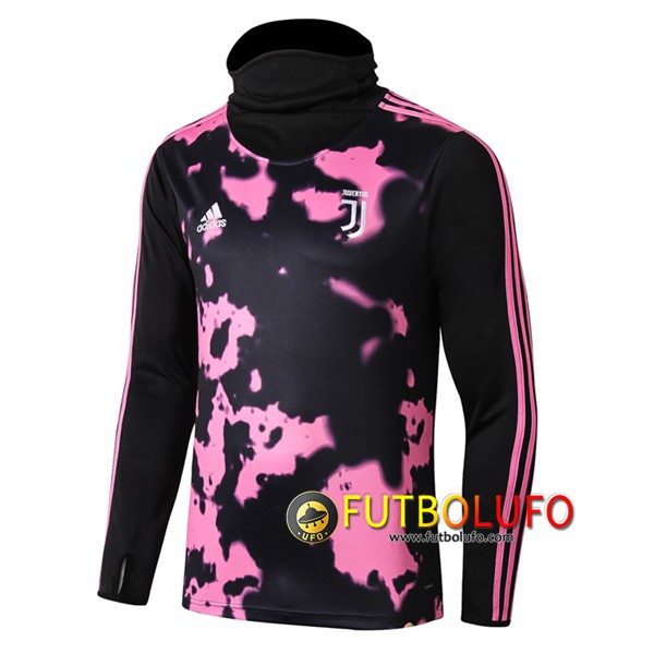 Sudadera de entrenamiento Juventus Rosa Negro Cuello alto 2019/2020